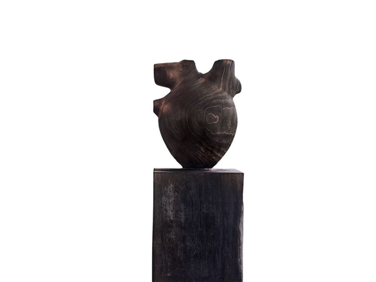 HEART OF THE WORLD, Alice Springs, (Oceania), 2021, cedar 31”