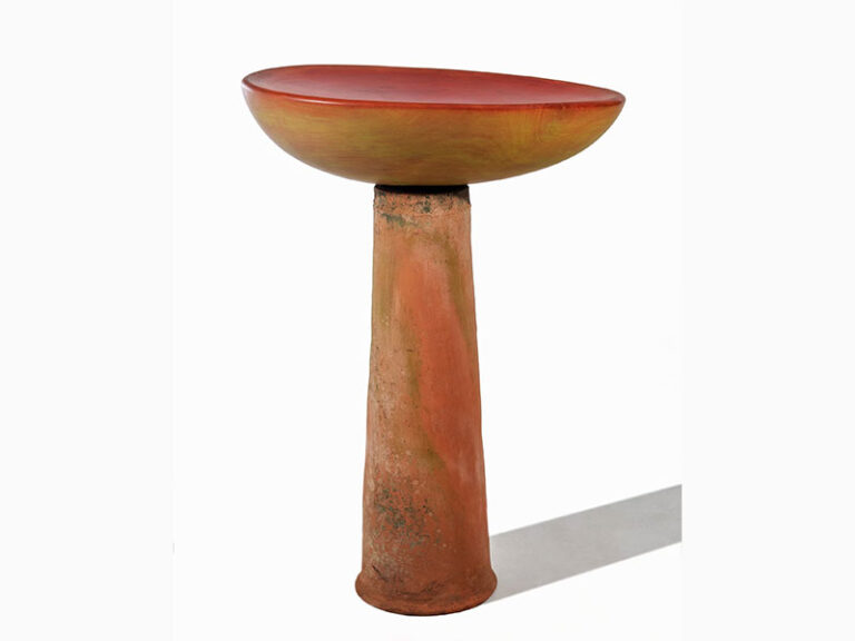 EYE, 2024, mahogany, 40″ x 20"
