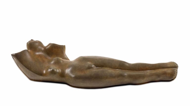 SURRENDER, 1996. bronze , 15"