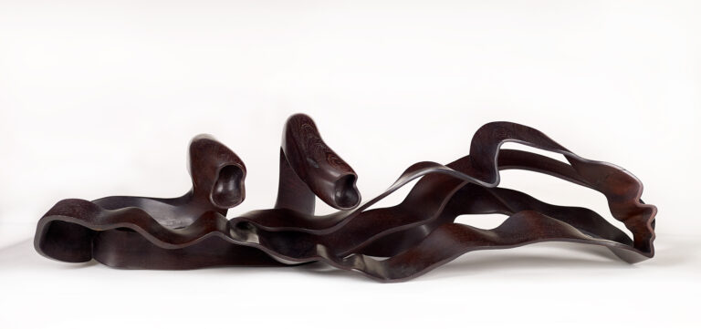 WORMS, 1975, cassia siamia, 15” x 19", Artist Collection