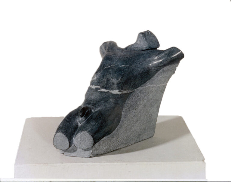 I AM, 1997, soapstone, 10”